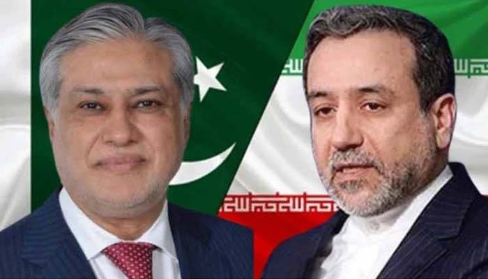 اسحاق ڈار نے اپنے ایرانی ہم منصب سید عباس عراقچی سے ٹیلیفونک رابطہ